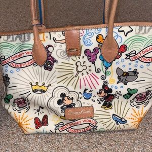 Dooney & Bourke original Sketch Disney Park tote